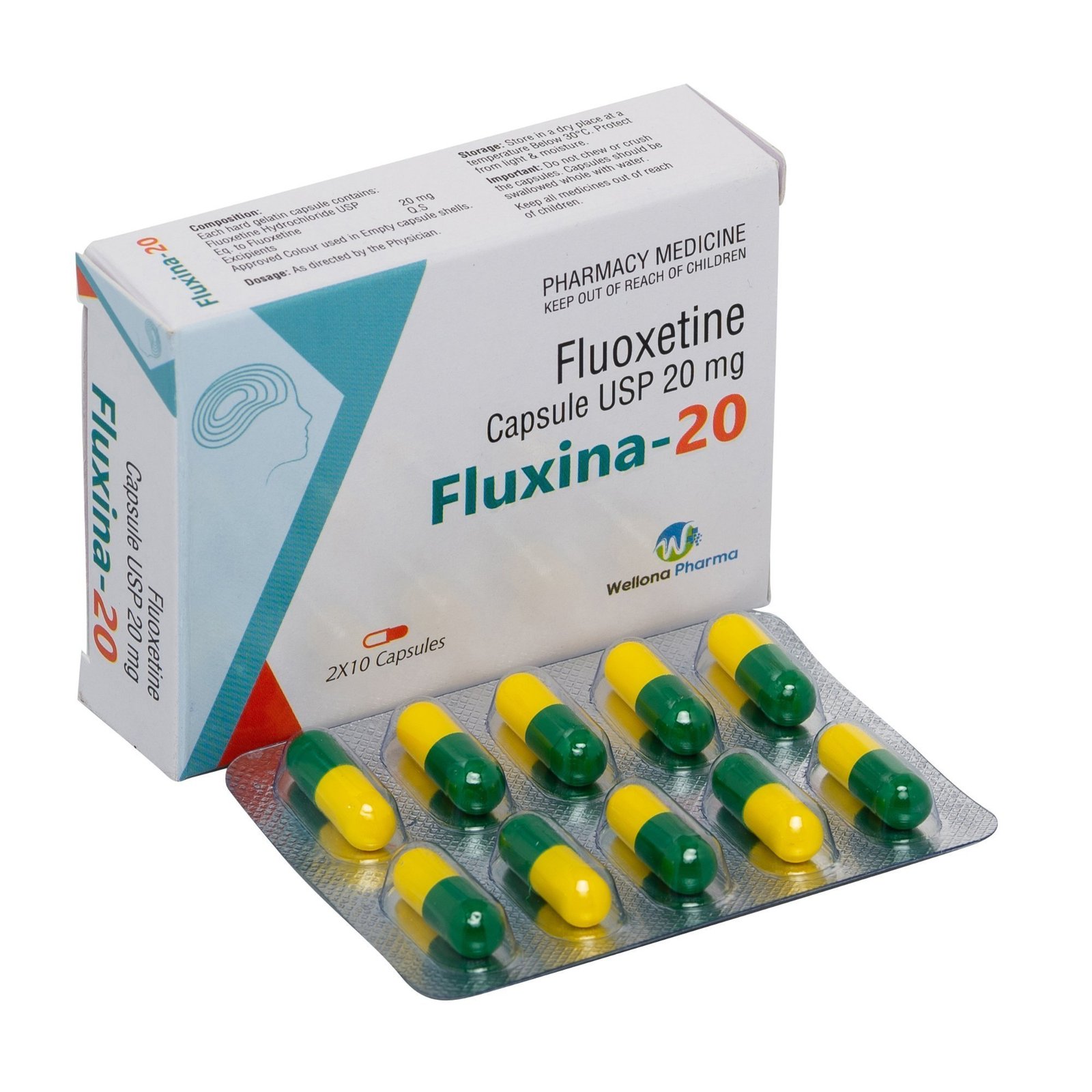 FLUOXETINE
  CAPSULES