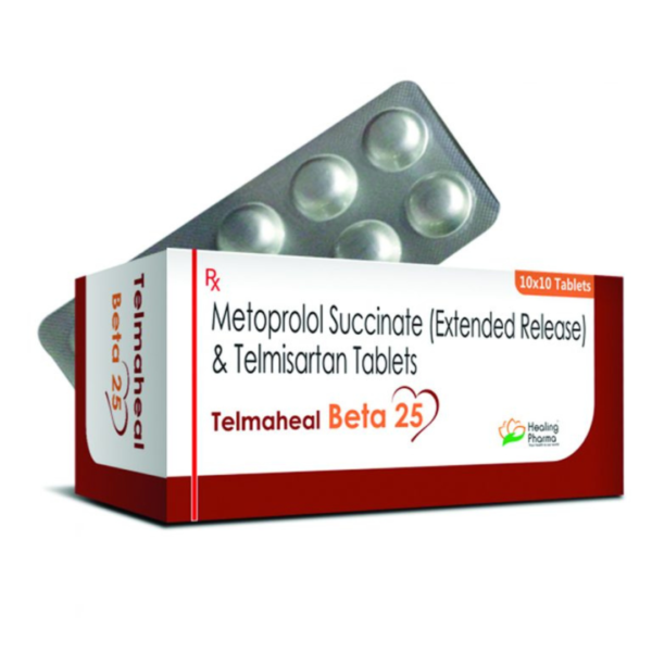 telmaheal-beta-telmisartan-40mg-metoprolol-25mg Telmaheal Beta Telmisartan 40mg Metoprolol 25mg 600x600