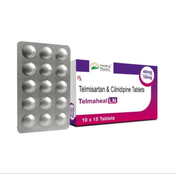 Telmaheal Ln Telmisartan 40mg Cilnidipin 10mg 600x595