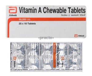 VITAMIN
  A CHEWABLE TABS