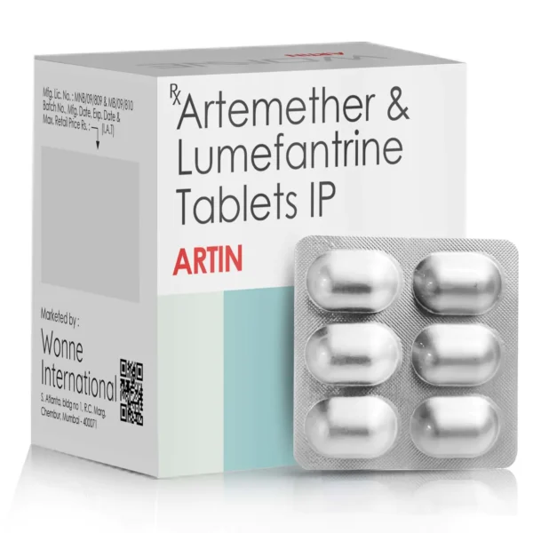 Artemether 80 Mg Lumefantrine 480 Mg Tablets Artin Tablets 2 600x600