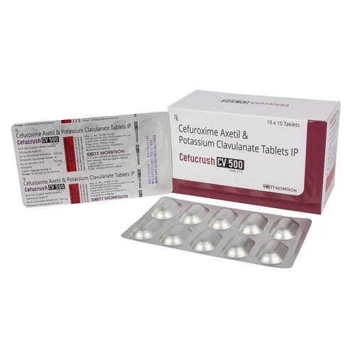 CEFUROMIXE AXETILE & POTASSIUM
  CLAVULANATE TABLETS