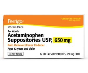 ACETAMINOPHEN SUPPOSITORIES