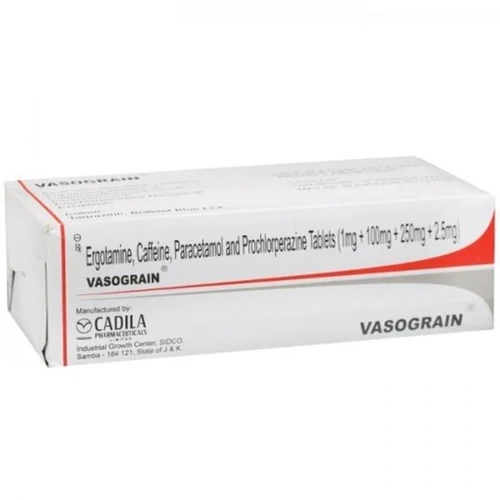 CAFFEINE, ERGOTAMIN, PARACETAMOL &
  PROCHLORPERAZINE TABLETS