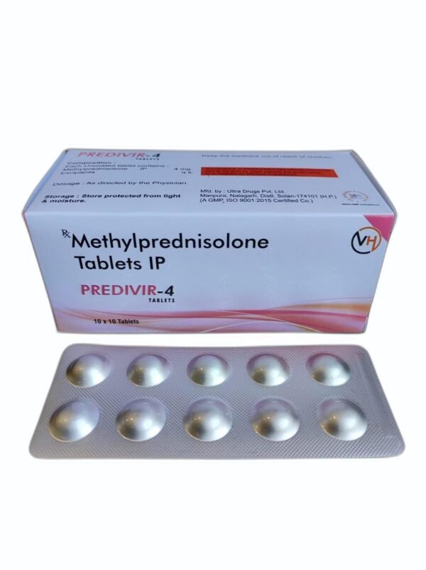 Methylprednisolone 4 Mg Tablets 600x802