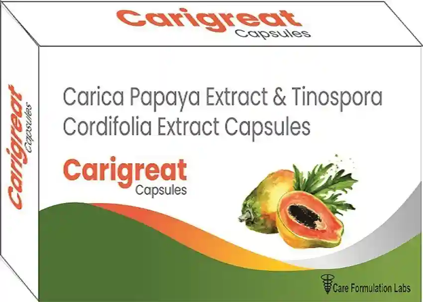 CARICA PAPAYA ECTRAT & TINOSPORA
  CORDIFOLIO EXTRACT CAPSULE