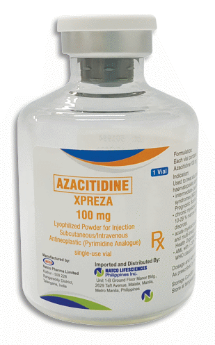 AZACITIDINE POWDER FOR INJECTION XPREZA