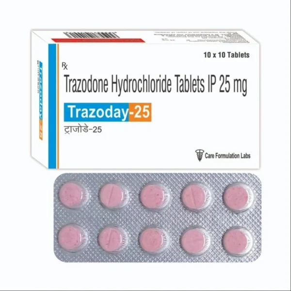 trazodone-hydrochloride-tablet Trazodone Hydrochloride Tablet 600x600