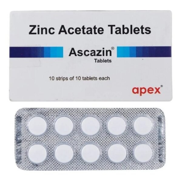 zink-acetate-50mg-tablets Zink Acetate 50mg Tablets 600x600