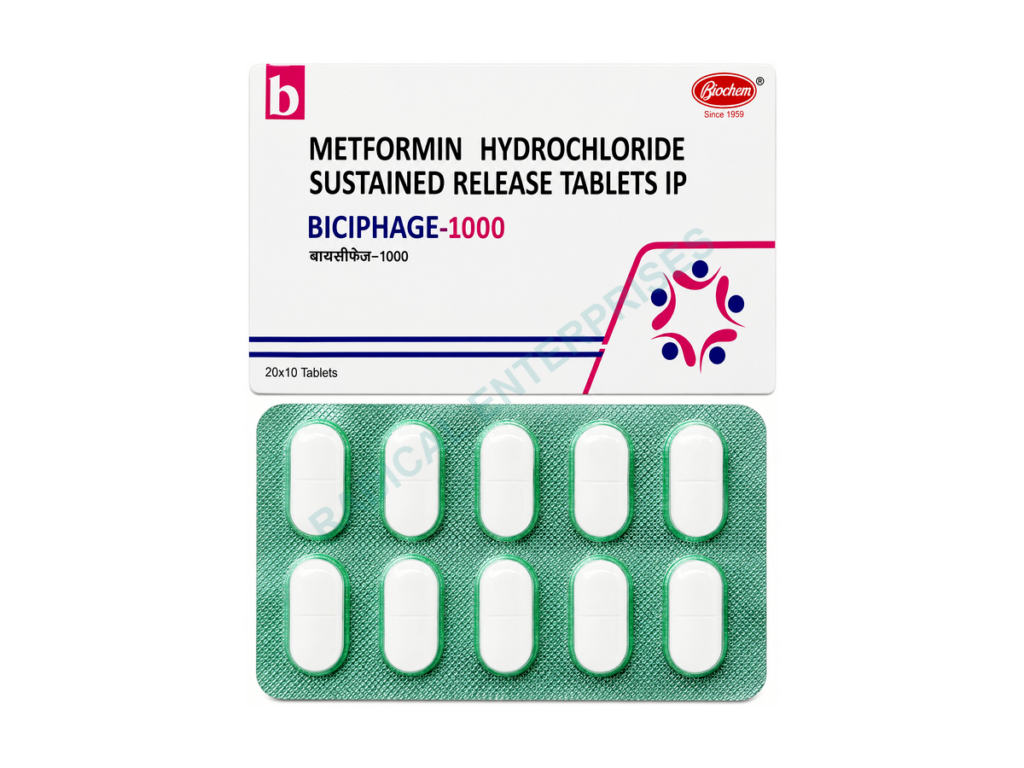 Metformin 1000mg SR