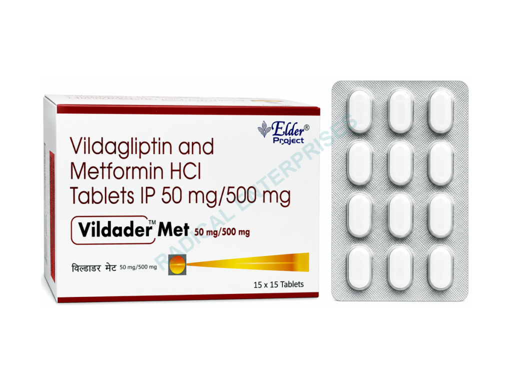 Metformin 500mg + Vildagliptin 50mg