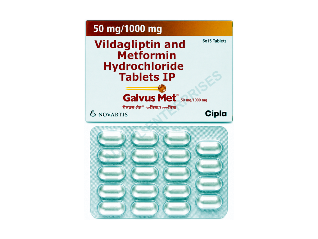 Metformin 850mg + Vildagliptin 50mg