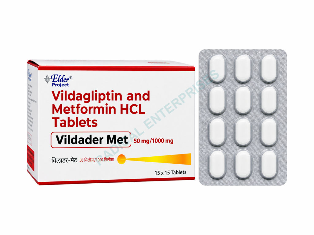 Metformin 1000mg + Vildagliptin 50mg