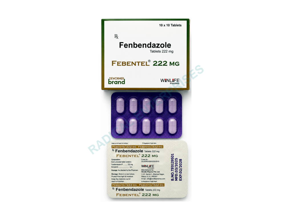 Fenbendazole 222mg