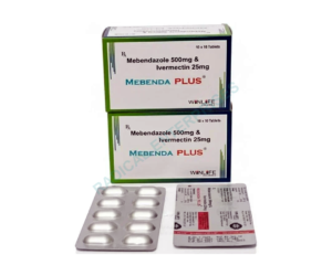 Mebendazole 500mg + Ivermectin 25mg Mebendazole 500mg + Ivermectin 25mg