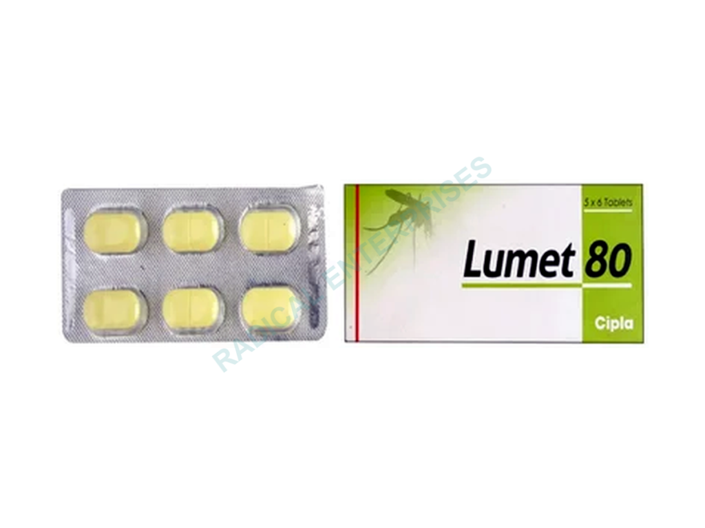 Artemether 80mg + Lumefantrine 480mg Tablets