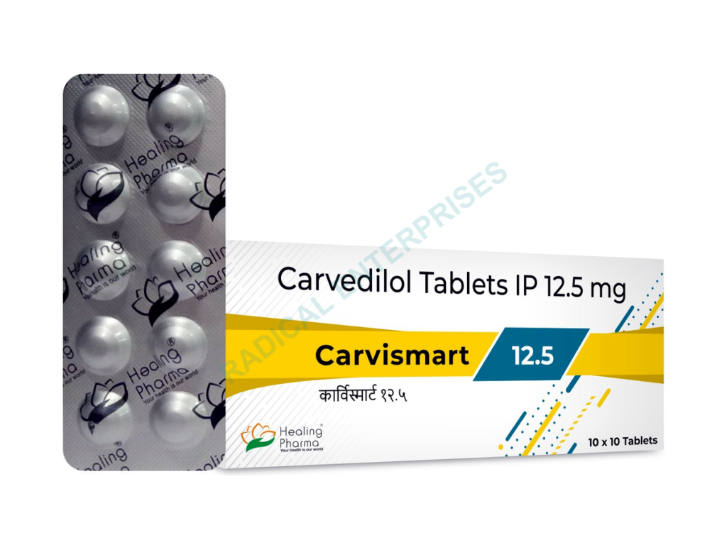 Carvedilol 12.5mg