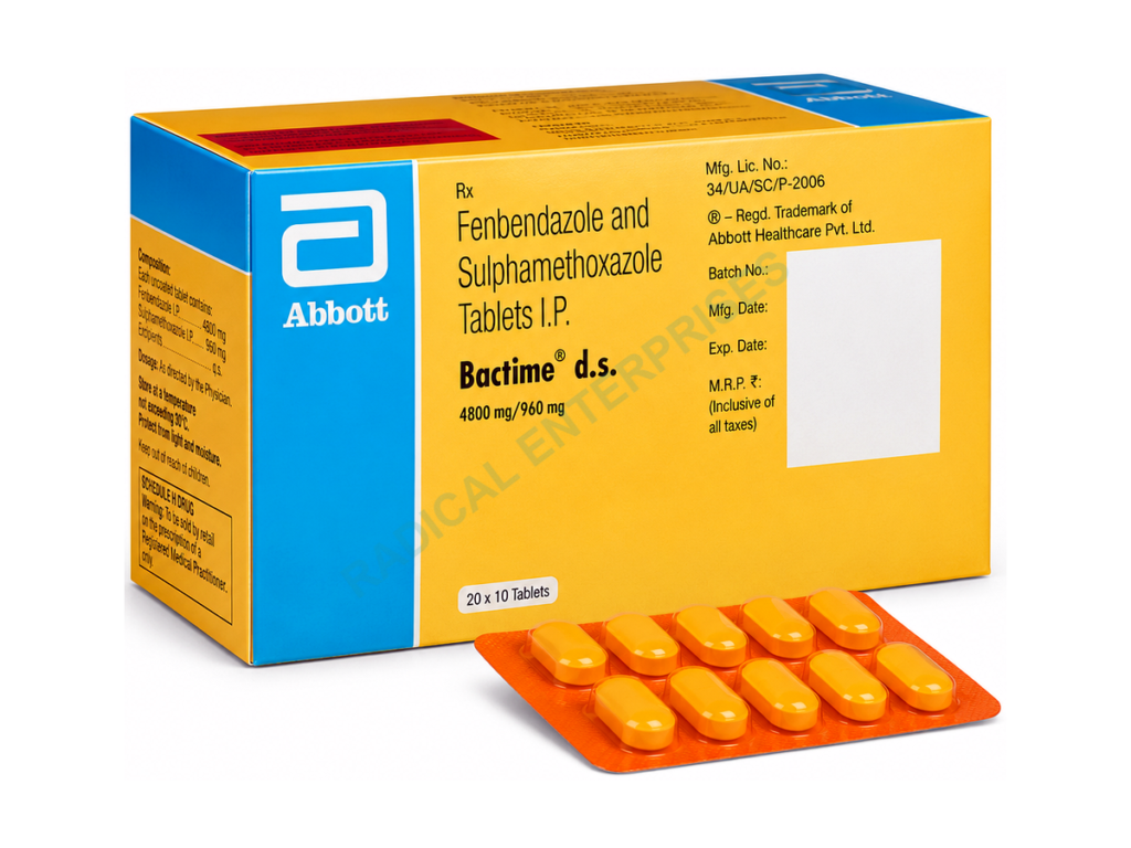 Trimethoprim 160mg + Sulphamethoxazole 800mg